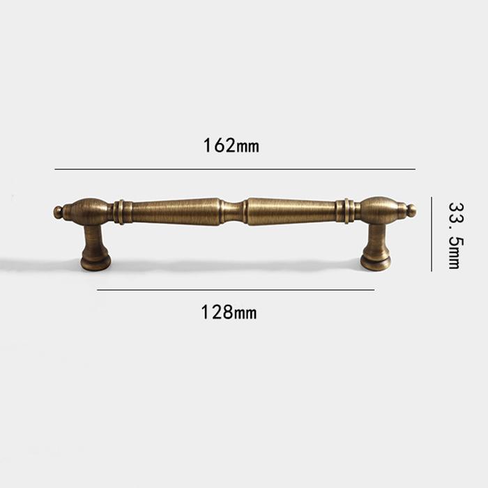 New Design Solid Antique Brass Handle Knobs Home Decorative Hardware Cabinet Drawer Handles