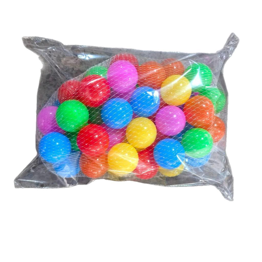 Packaged Ocean Ball Set: Colorful Indoor Plastic Play Balls for Children