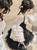 XHSUKADO Princess Long Detachable Lolita Shirt Size XL Women's Blouse, 6-Tier Sleeves, Sleeves, Ribbon, Style, Stylish, Lace, Ruffles, Cute, Top,