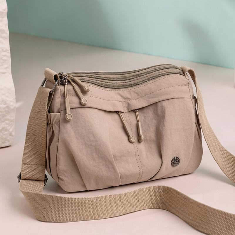 Shoulder Bag Large Capacity Lightweight Waterproof Crossbody Bag