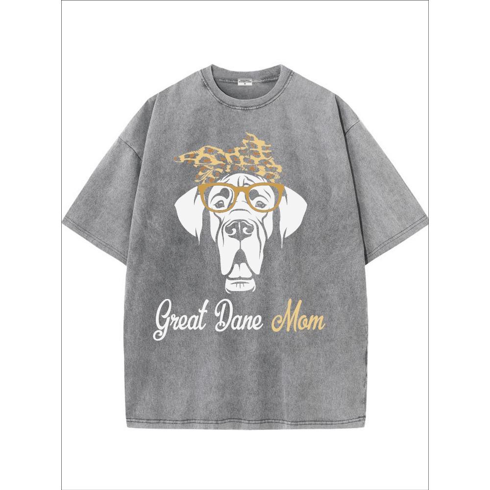 

Графическая футболка с коротким рукавом Great Dane Graphic в винтажном стиле с эффектом стирки 3XL