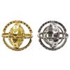 Fidget Ring And Necklace Titanium Steel Spinner Ring Decompression Toys Planet Shape Shockproof Manual Anti-Stress Finger Ring Unisex Anxiety Jewelry