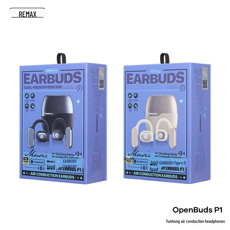Fone de Ouvido Bluetooth de Condução Aérea Remax Yunhong - Solução de Áudio Sem Fio para Esportes e Negócios.
