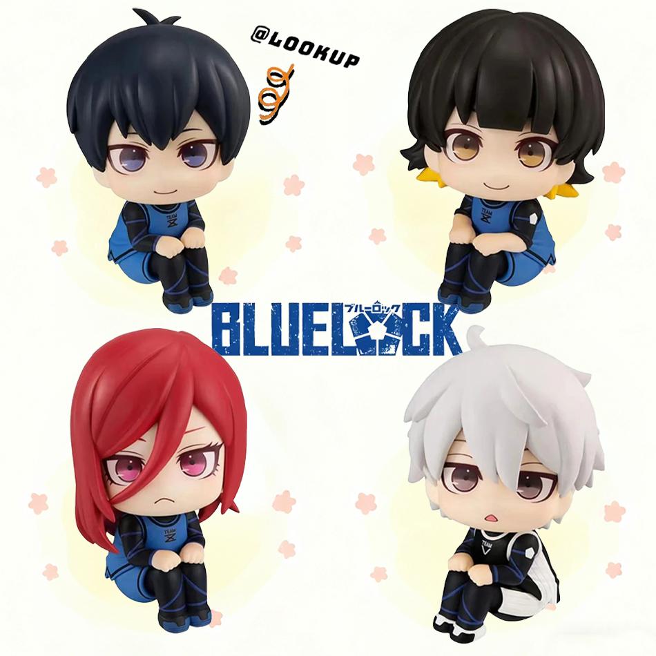 10cm Blue Lock Look Up Q Version Isagi Yoichi Bachira Meguru Chigiri Hyoma Nagi Seishiro PVC Collection Action Figure Model Playthings