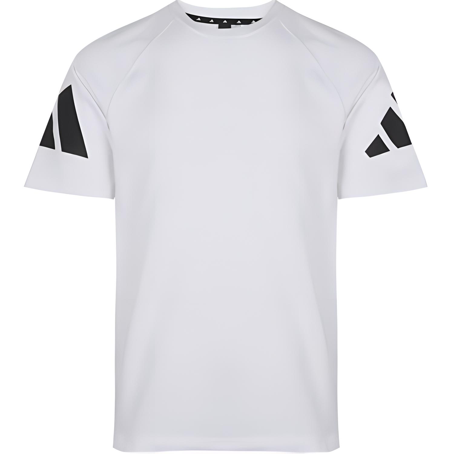 Adidas T Shirts Men s White Crew Neck Moderate EB7618 XL