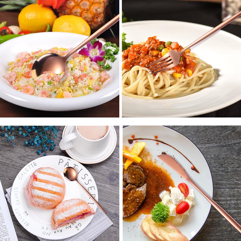 Linpan Silver Cutlery Set - 4 Pieces (Pack of 2)