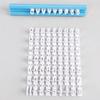 Alphabet Letter Number Cookies Press Stamp Embosser Cutters Printing Symbol Biscuit Fondant Cake Baking Mould Clay Pottery Tools