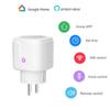WiFi EU Smart Plug 16A 220V Adapter Wireless Remote Voice Control Power Monitor Timer Socket for Google Home Alexa