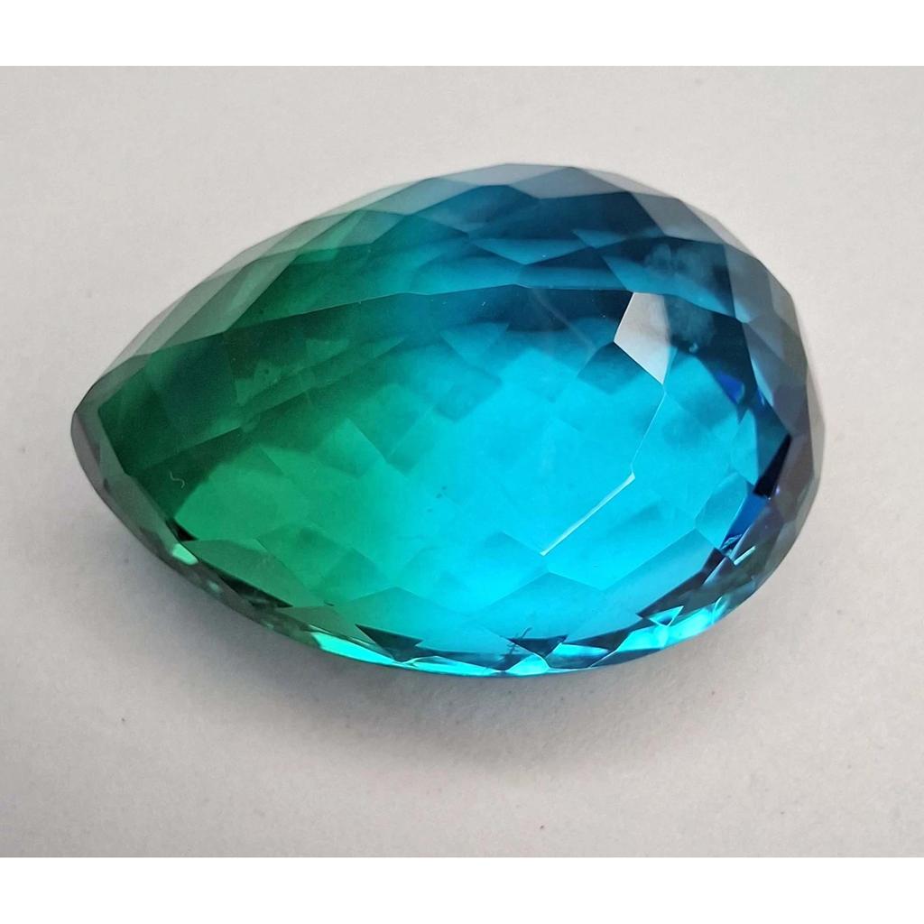 95-97 Ct Natural Tourmaline Pear Cut Excellent Certified Loose Gemstone