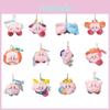 Charming Astrology Kirby Plush Keychain High-quality Pp Cotton Filling