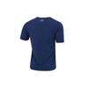 Under Armour Large Logo Print Casual Crew Neck Short Sleeve T-Shirt Men Tops Blue 1370520-408