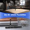 Nitriding Black Reduced Shank Drill Bit High Speed Steel Twist Drill Bit Machine Drill  Wood