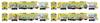 Railway Collection Tetsukore JR Kiha125 Romancing Saga Train 4-Car Set A Diorama Supplies