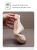 Japanese Silent Cotton Slippers - Soft Sole Indoor Footwear for Wooden Floors, Winter Warmth for Men and Women