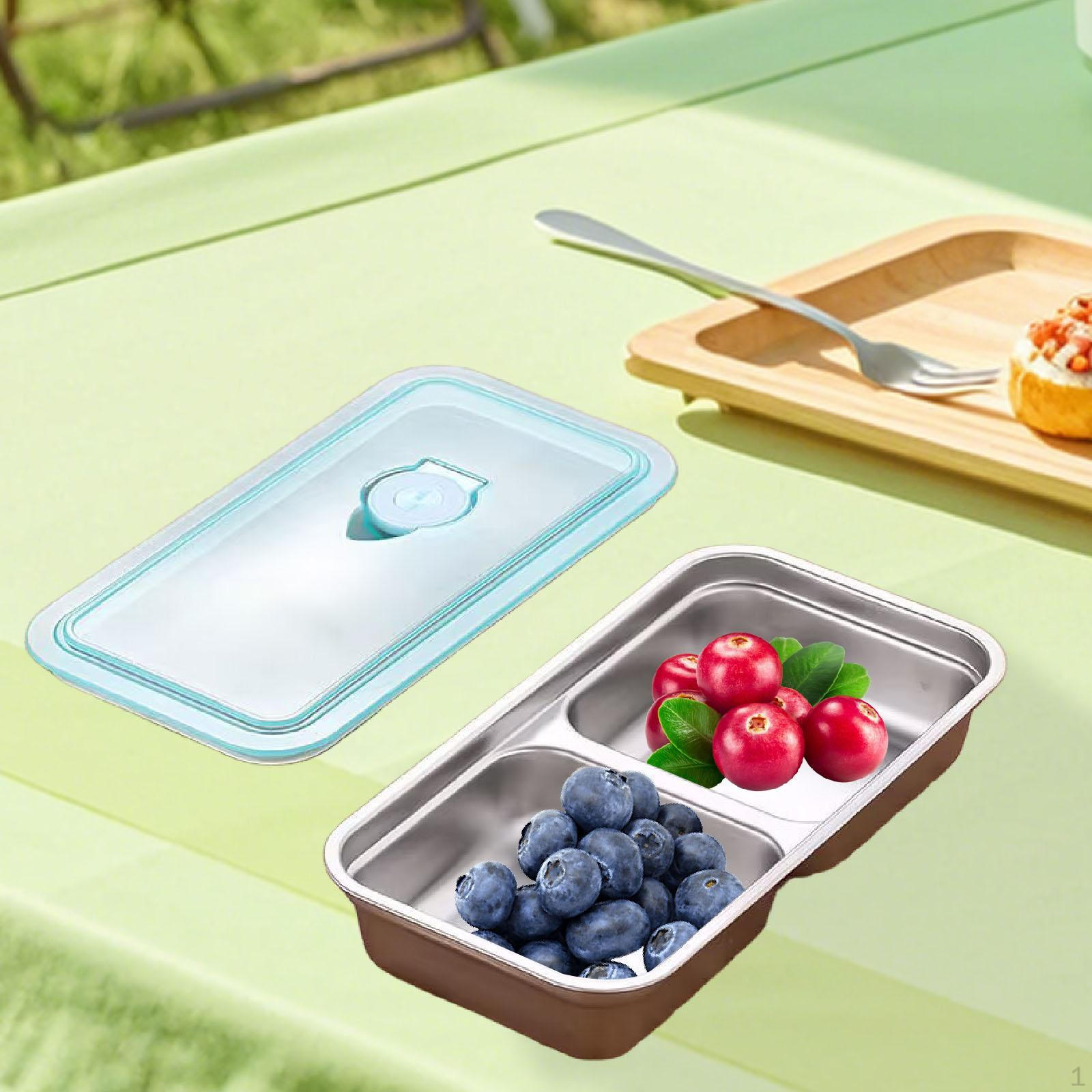 

Контейнер для еды Bento Box из нержавеющей стали для офиса, школы, мероприятий на открытом воздухе With Compartment