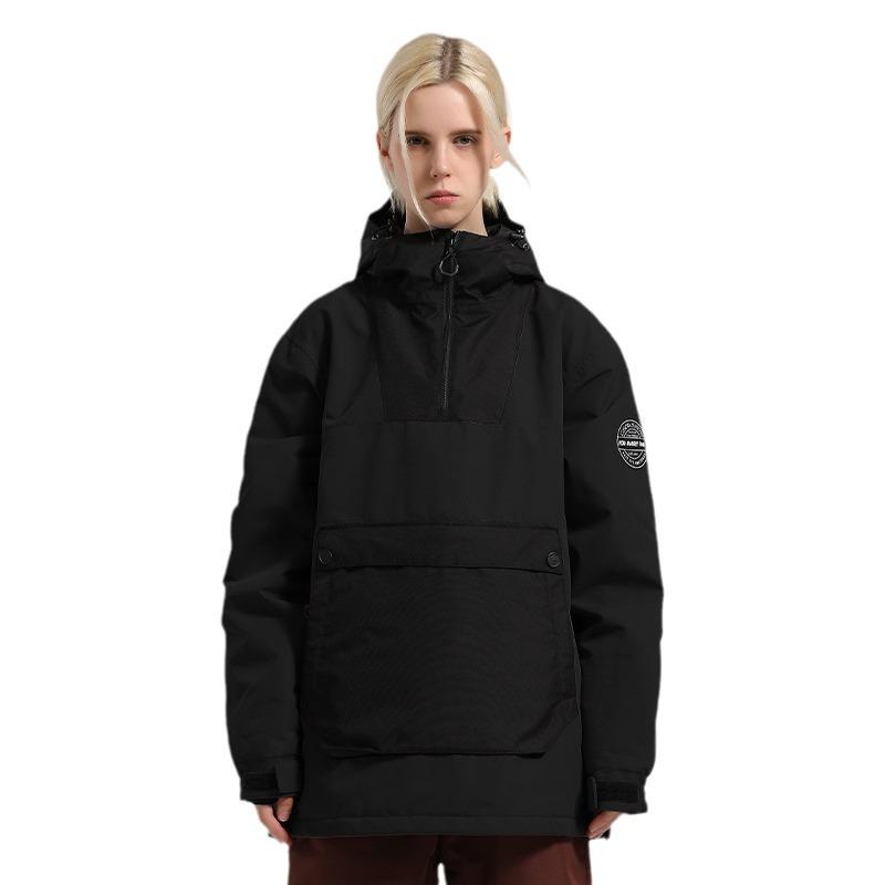 Unisex zimní barevně blokovaná sněhová kombinéza: Větruodolné, Voděodolné, Teplé, Venkovní lyžařské vybavení