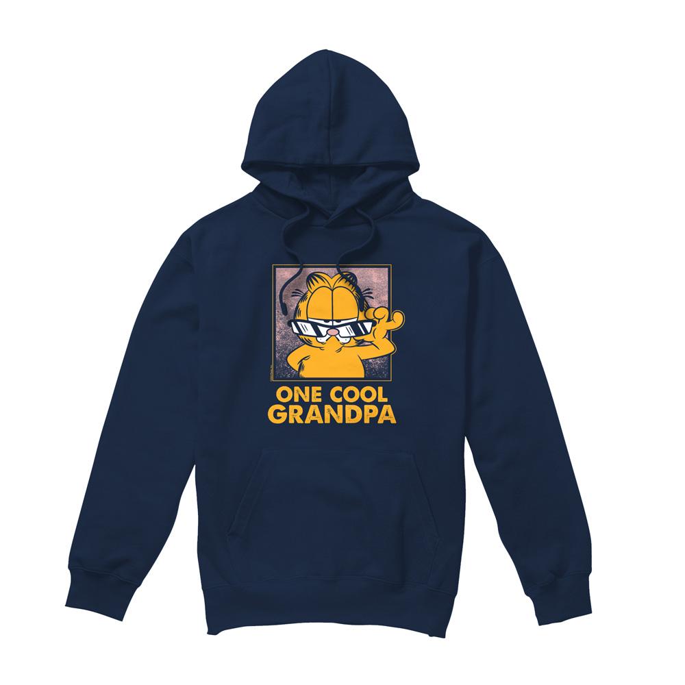 Garfield Mens One Cool Grandpa Fathers Day Hoodie