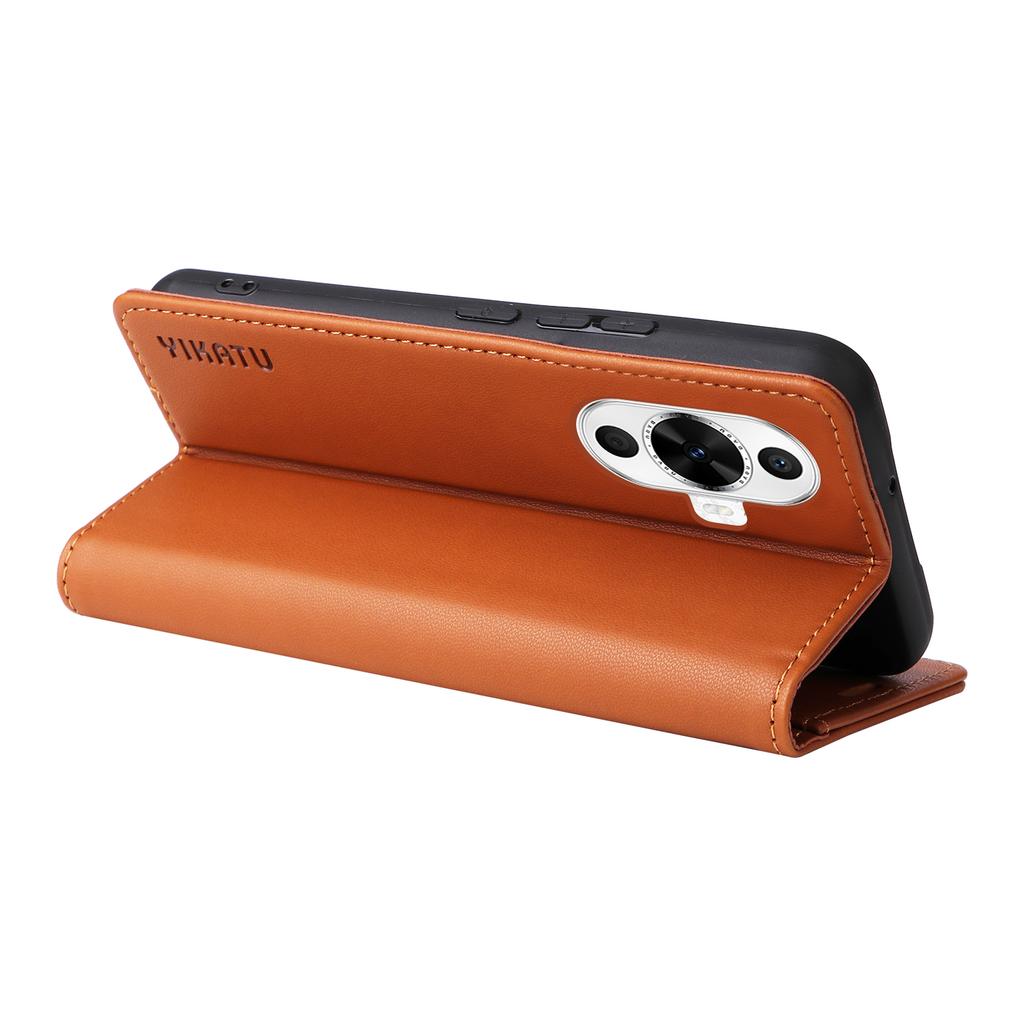 YIKATU YK-001 For Huawei nova 12s 4G/nova 12 Lite 4G/nova 11 Case Strong Magnetic Leather Phone Cover