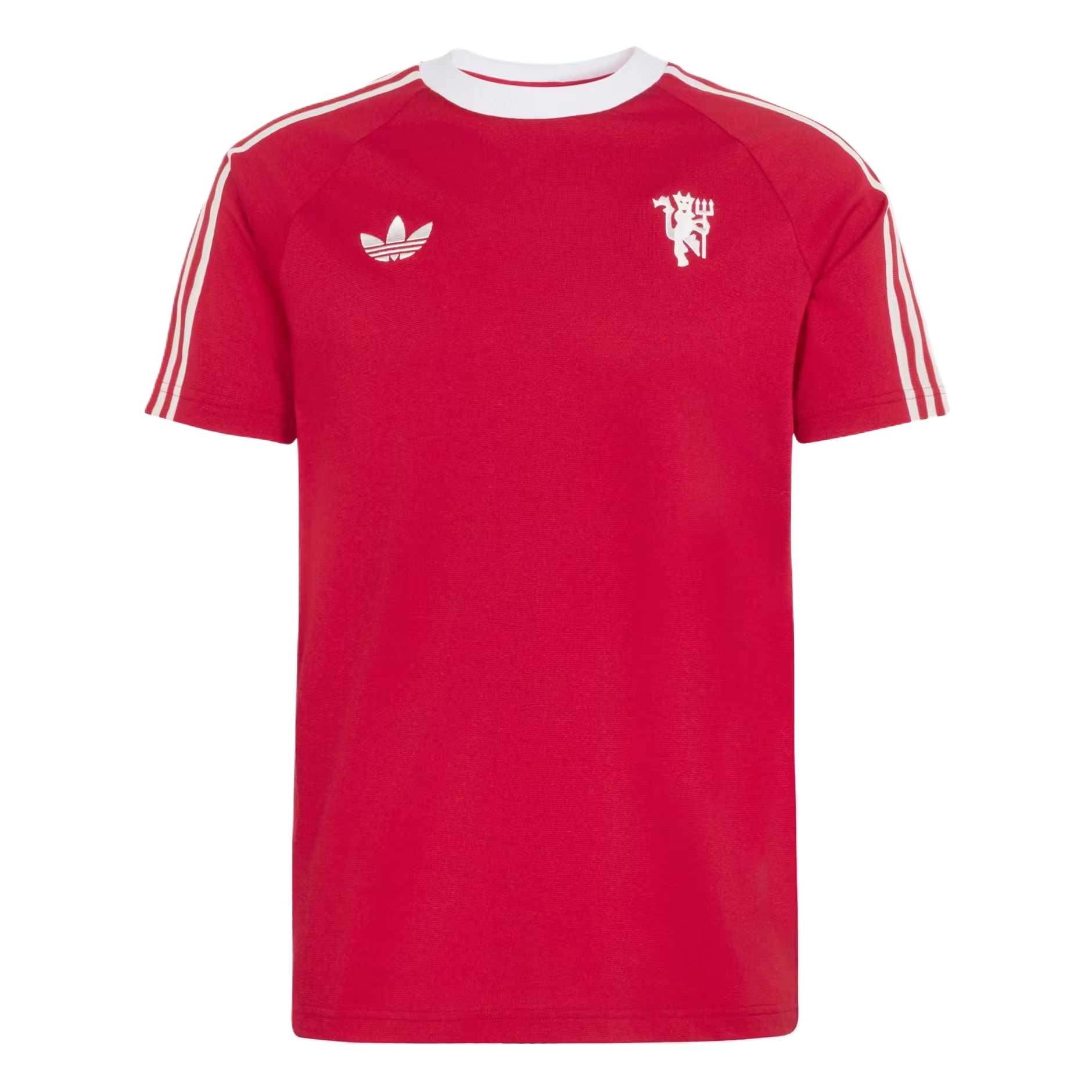 Adidas Originals T Shirts Men s Victory Red Team Crew Neck Moderate JM5562 M