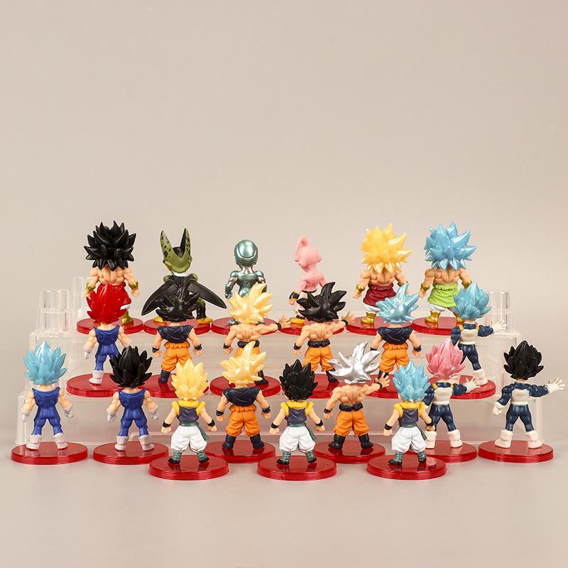 2nd Gen Dragon Ball Figures: Goku, Vegeta, Buu, Frieza, Cell Collectibles
