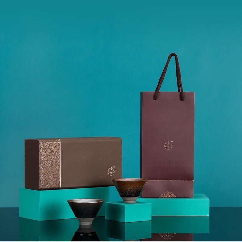 Wanchunhe Unique Texture Stone Tea Set with Ceramic Tray