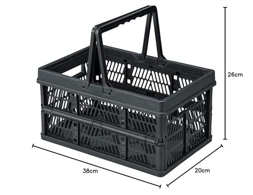 Azumaya-kk Touch Box LFS-31BK, Black, 38cm Wide X 26cm Deep X 20cm High