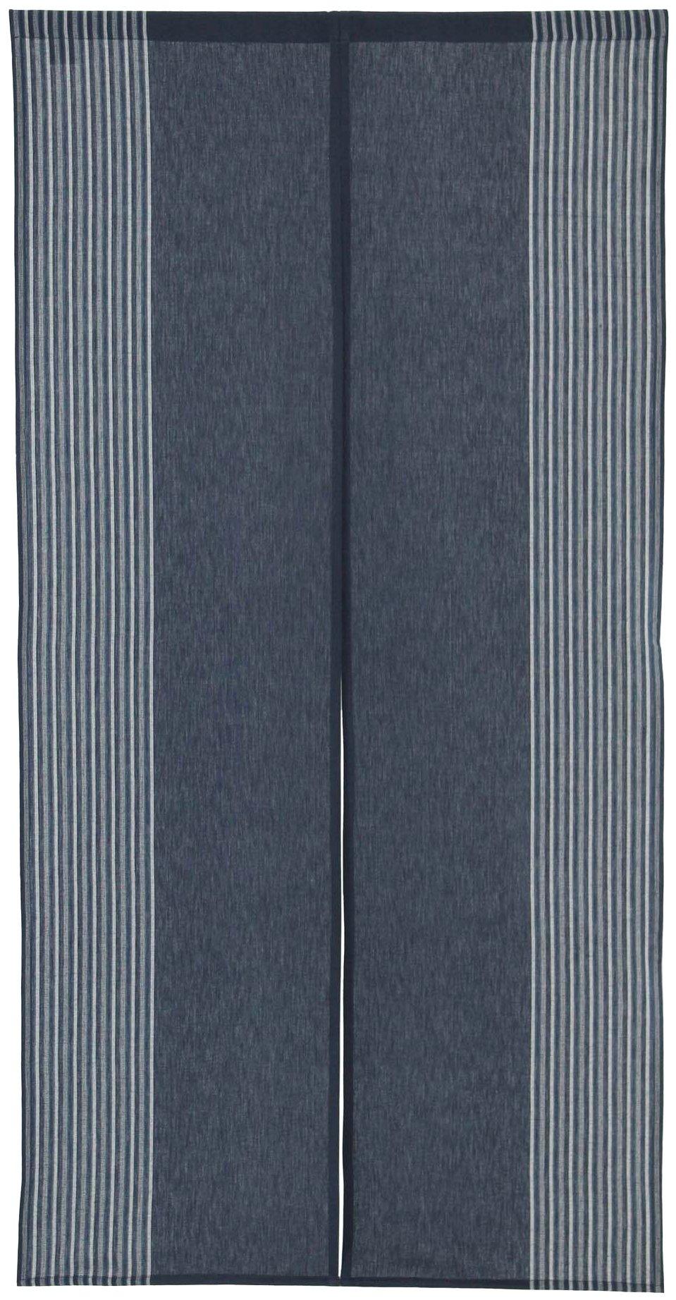 

narumikk Noren 85 x 170 Curtain, Raku, Indigo, Size cm, 10-223