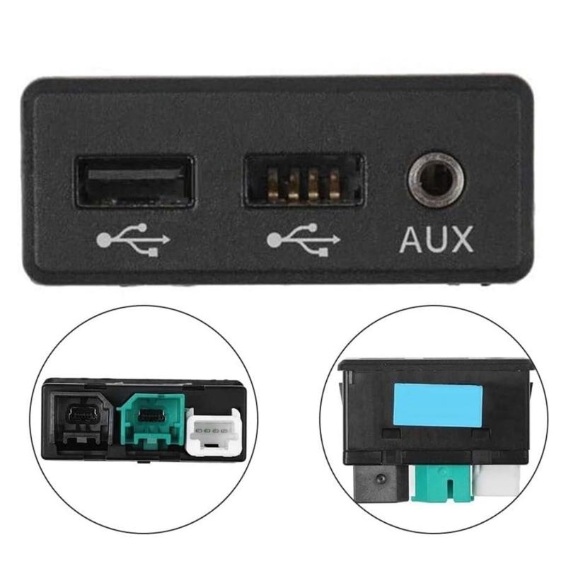 795405013 28023-9DD0A USB Port USB AUX Port Adapter Power Socket for 2016-2018 Auto Auxiliary Port Assembly