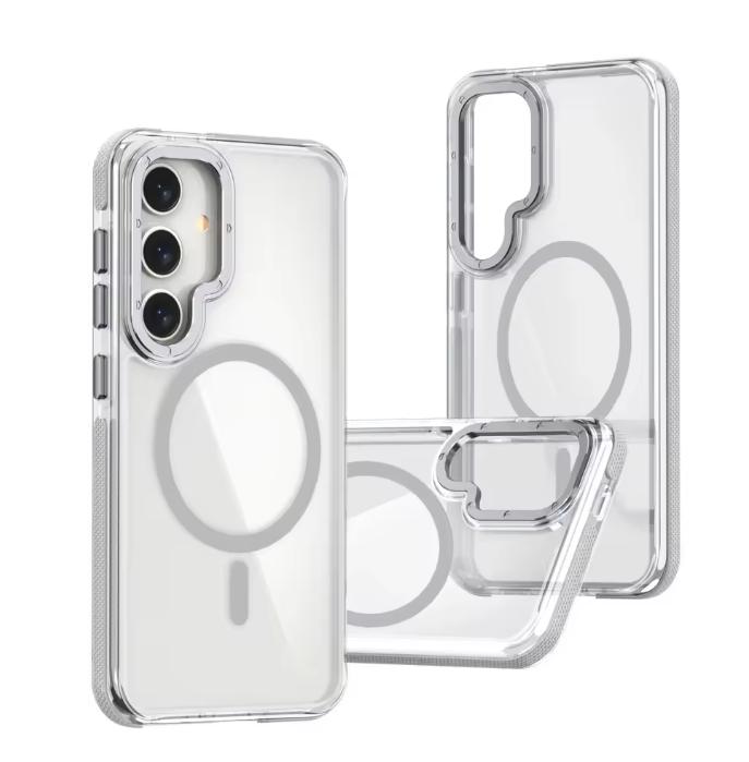 

Чохол для Samsung Galaxy A17 A07 A56 A36 A26 A16 A06 A55 A35 A25 A15 A05 A05S A54 A53 A24 A34 Металевий об єктив Магнітна прозора кришка for Galaxy A05S