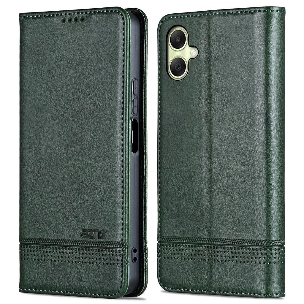 AZNS For Samsung Galaxy A06 4G Case Cowhide Texture PU Leather Wallet Phone Cover