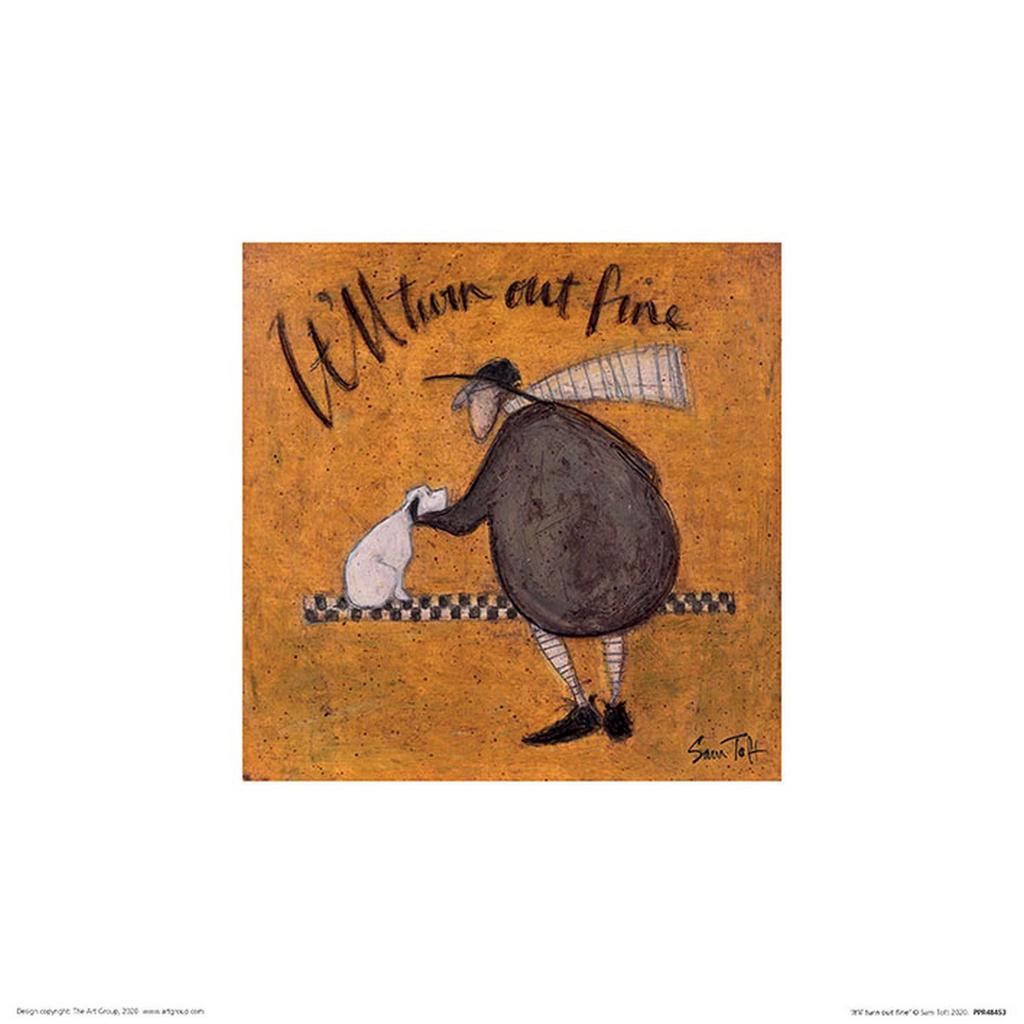 Sam Toft It'll Turn Out Fine Print