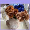 Simulation Rose Bouquet For Wedding Decor Photography Props Home Decoration Diy