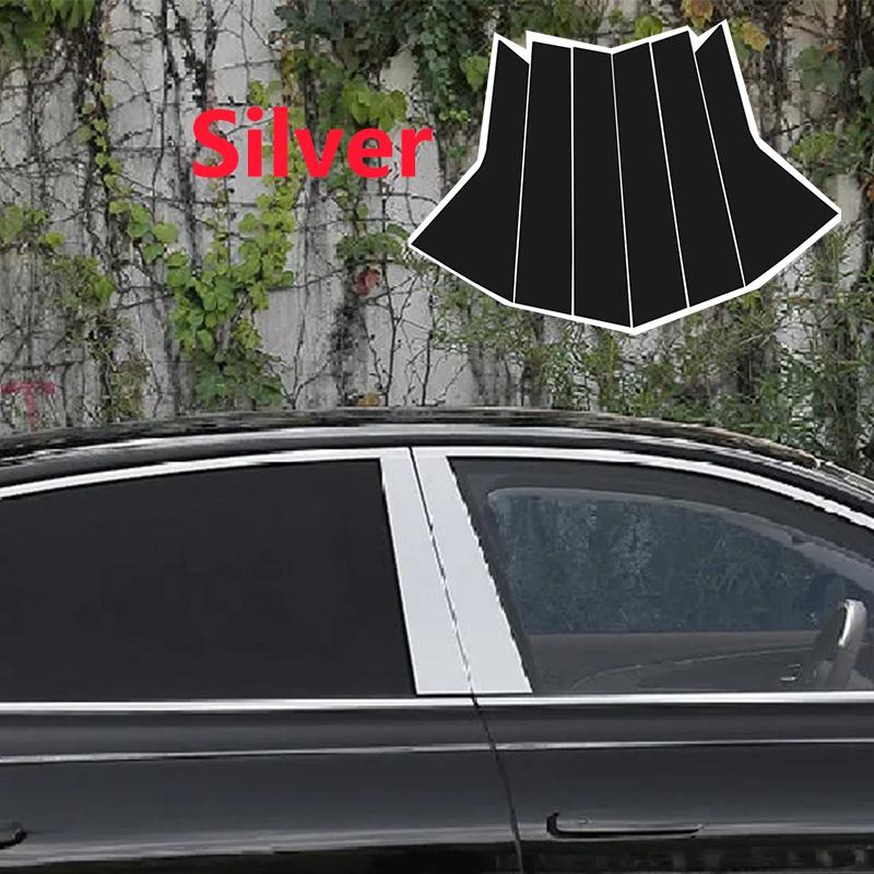 Für Mercedes Benz B-Klasse W245 170 180 2004~2011 Fensterzierleisten Abdeckungen Mittlere Folie Säule B C Säulen Pfosten Aufkleber Auto Zubehör