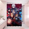 Satoru Gojo Jujutsu Kaisen 1pc Pattern Shower Curtain Plus Hooks Waterproof Machine Washable Polyester Fabric Abstract
