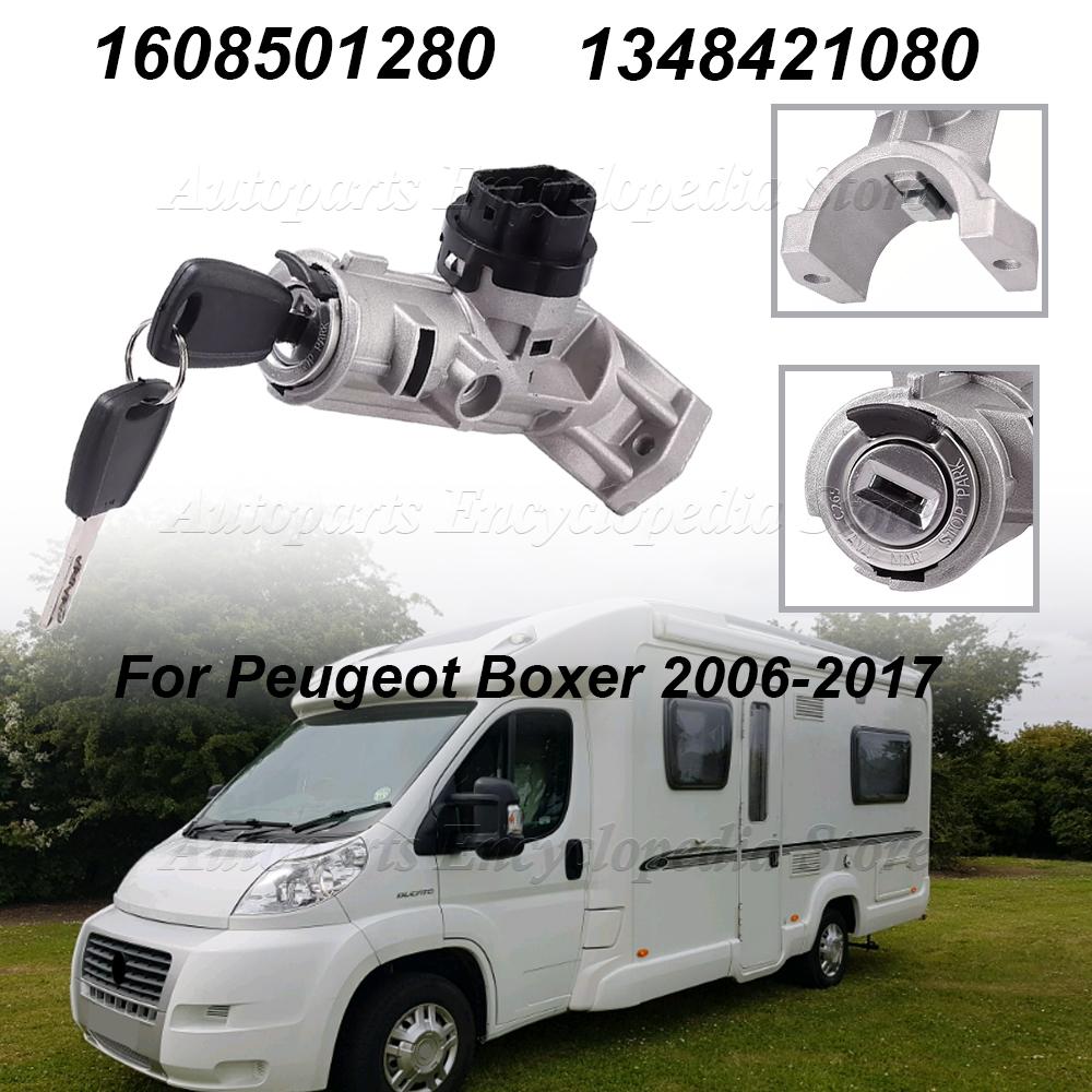 4162SJ For Peugeot Boxer 2006-2017 4162HN For Citroen For Fiat Ducato 1348421080 Ignition Lock Barrel Switch 1608501280