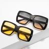 New large square sunglasses, European and American trend rice glasses, personalized versatile sunglasses for women