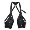 Vest Bag Mobile Phone Purse Vintage Double Shoulder Pouch Chest Bag Shoulder Harness Bag  Cosplay