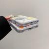 Floral Transparent Magnetic Bow Diamond Lens Case for iPhone 17 Pro Max