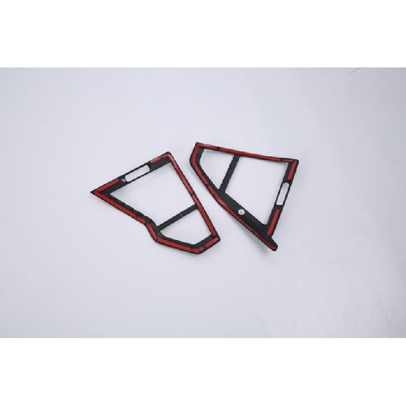 Carbon Fiber Front Side Air Vent Outlet Lid Cover Trim For 2018- BMW X3 G01