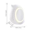 Portable Baby Stroller Rocker Sleep Soothing Device with Night Light Bluetooth Speaker White Noise Vibration Adjustment Function
