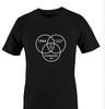 Dystopian Venn Diagram You Are Here Funny 80#039;s TShirt Mens All Sizes Unisex T-Shirt