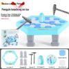 Penguin Icebreaker Balancing Tree Board Game with Face-Changing Rubik's Cube and Hidden Building Blocks - Free Shipping