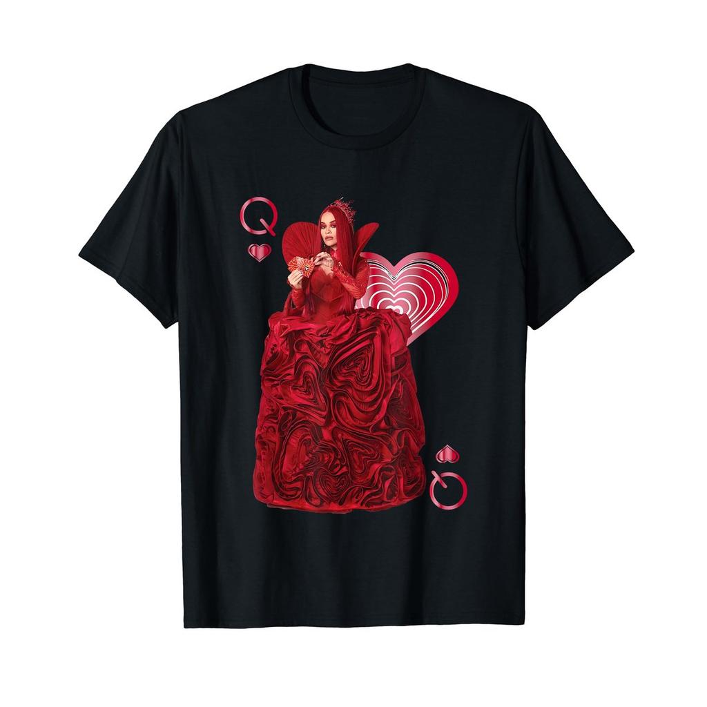 Disney Descendants Rise of Red Queen of Hearts Portrait Graphic T-Shirt