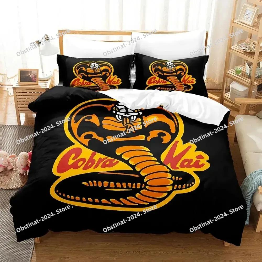 Karate Kid Bedding Set Boys Girls Twin Queen Size Duvet Cover Pillowcase Bed Kids Adult Fashion Home Textileextile