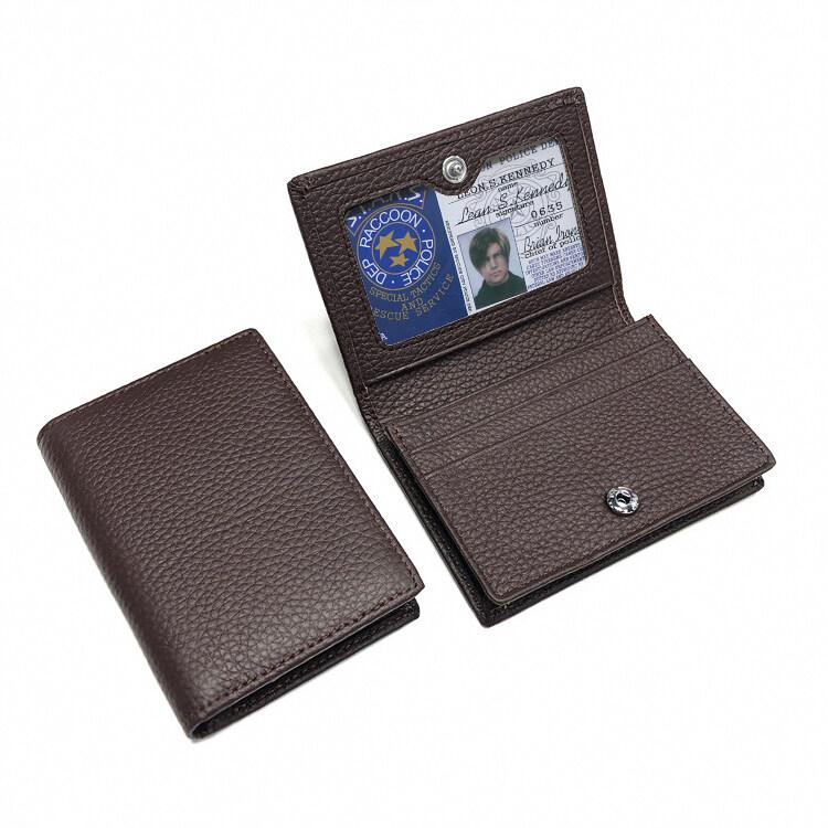 Genuine Leather Credit Card Bag Wallet Ultra-thin Fold Unisex Purse Credit Card ID VIP Bank Slim Bag Simple Business Card Holders