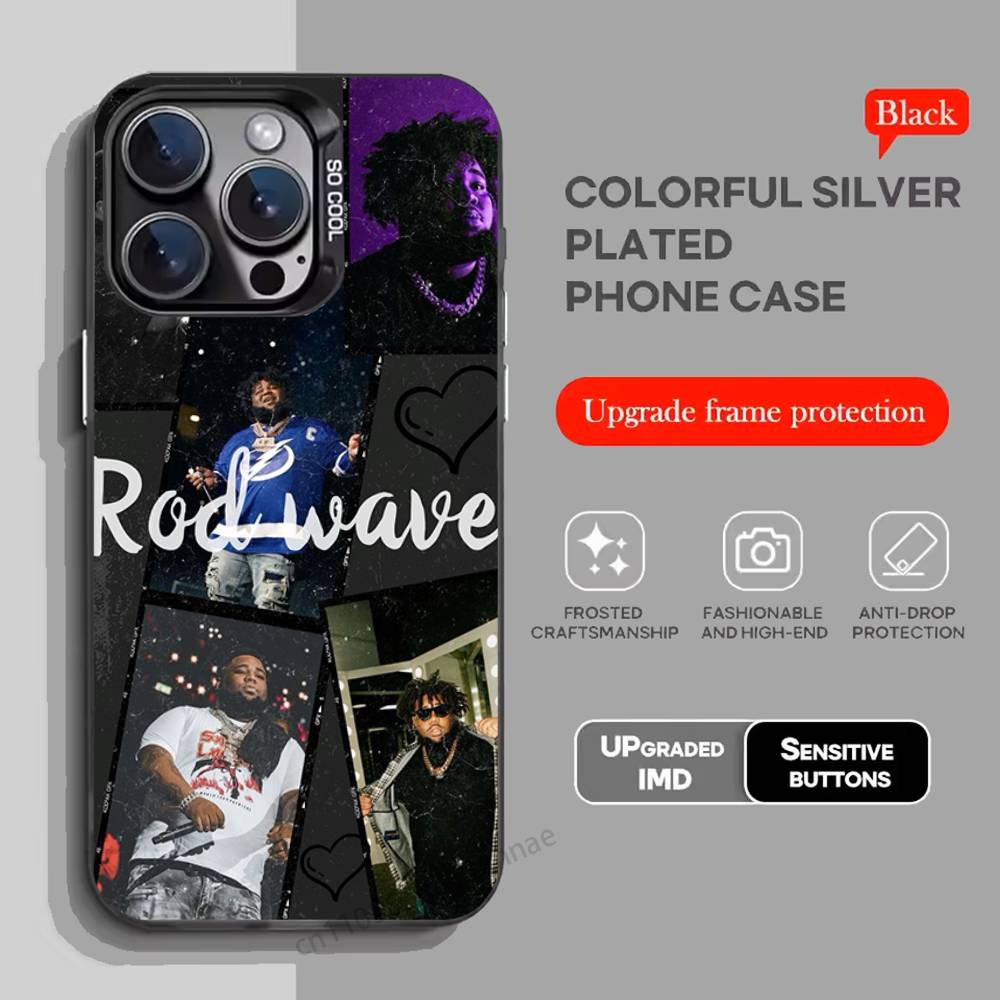 25 R-Rod W-Wave Rapper phone Case for iPhone 17 11 12 Pro Max Plus Mini Air SE  16e 14 15 16 13 Soft Shell