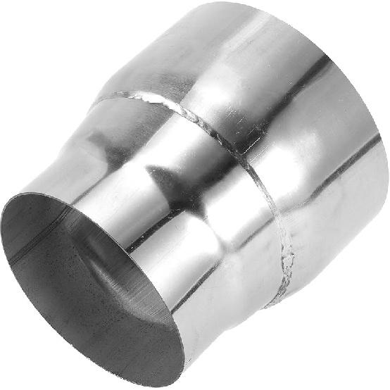 Motoforti 2.5" OD To 3.5" OD Mandrel Exhaust Pipe Adapter Concentric Reducer Car Exhaust Pipe Tubing Piping Adapter 5Inch/127Mm Length T304 Stainless