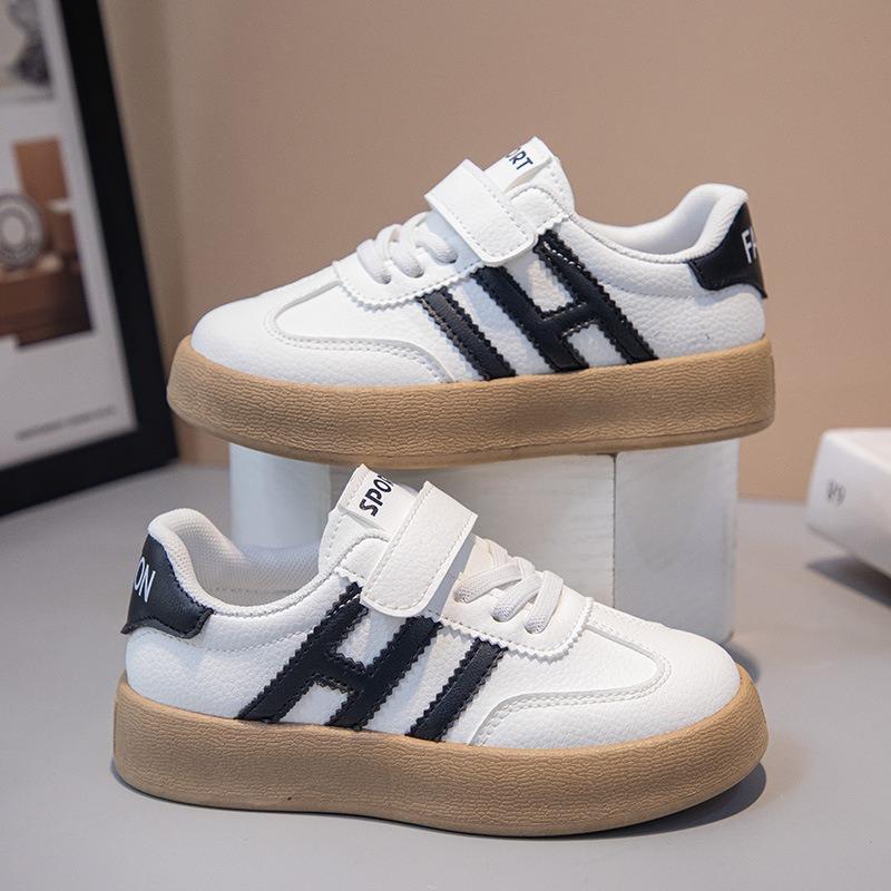Kids Breathable Thick Soled Casual Skateboard Shoes For Boys And Girls