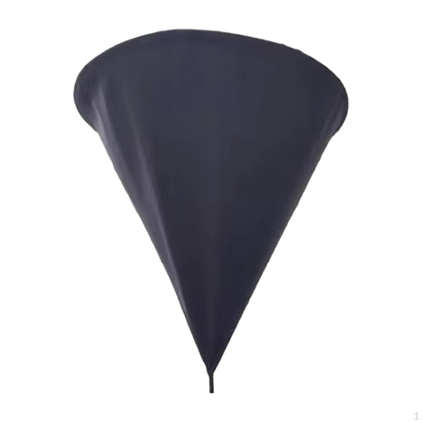 Marine Daylight Signal Single Cone Maritime Boating Canvas 60 cm Diameter for Fishing Boats Offshore
