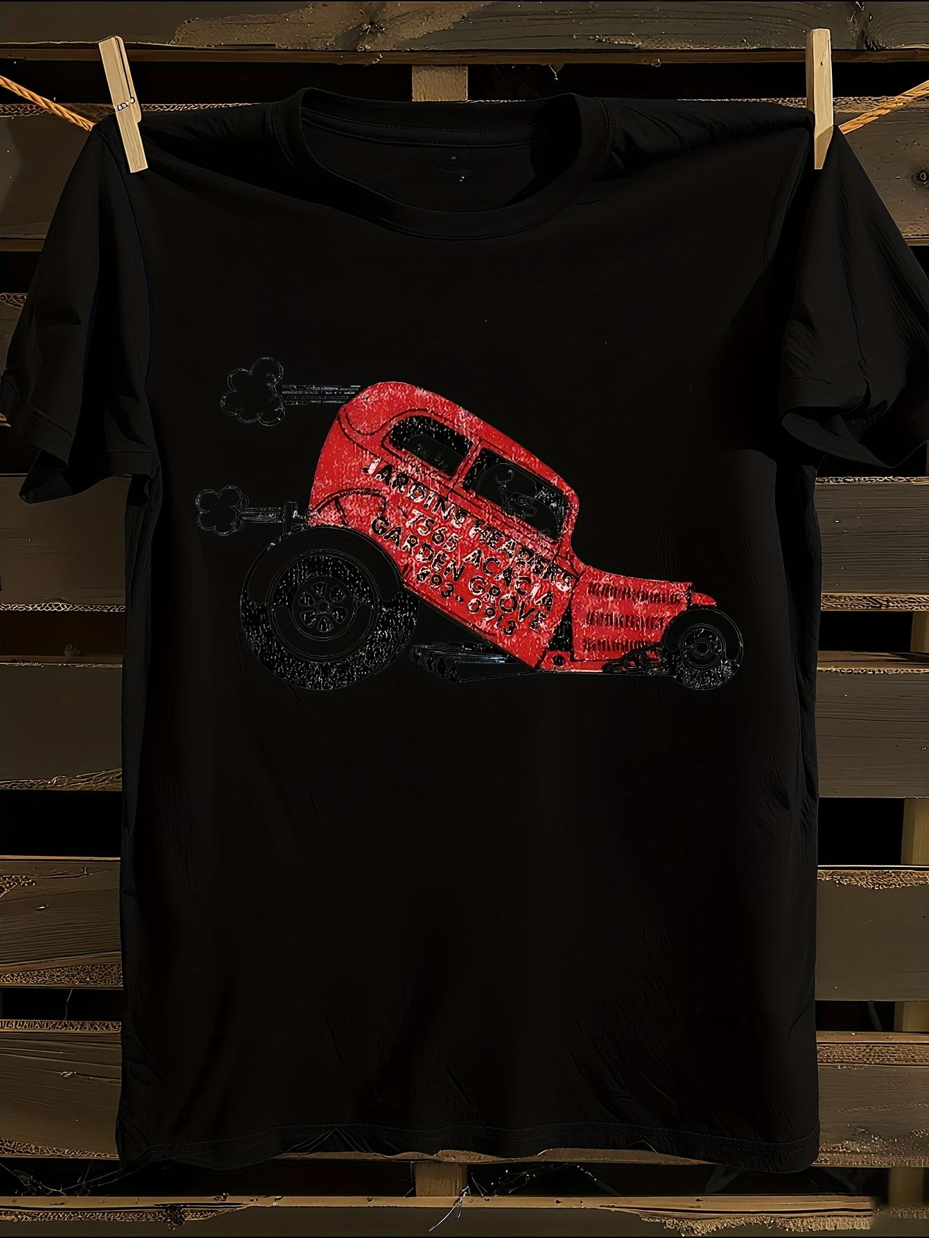 Vintage Tshirt Vintage Hot Rod Dragster Car Graphic Tshirt M